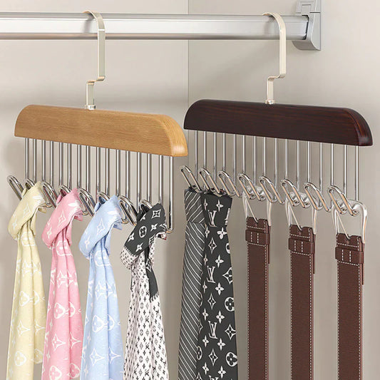 Wooden Multi-Hook Hanger (1 PC)