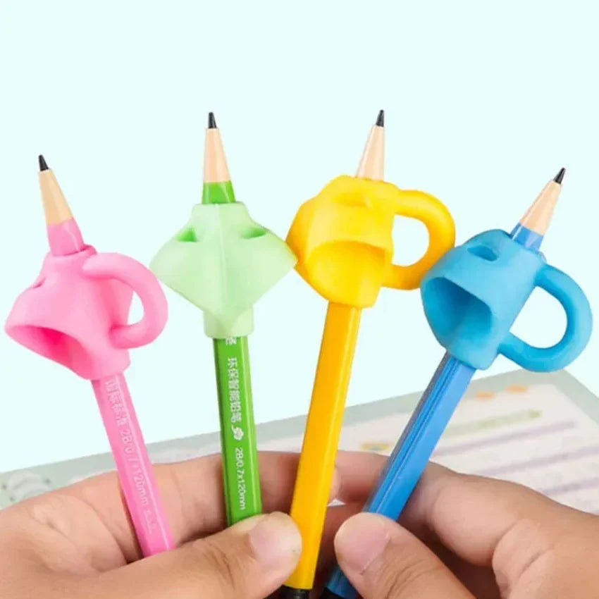 1Pcs Soft Silicone Pencil Gripper