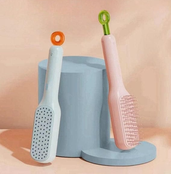 Self Cleaning Multi-functional hair brush