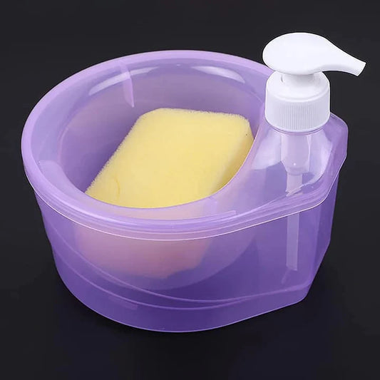 Cleaning Soap Dispenser With Sponge