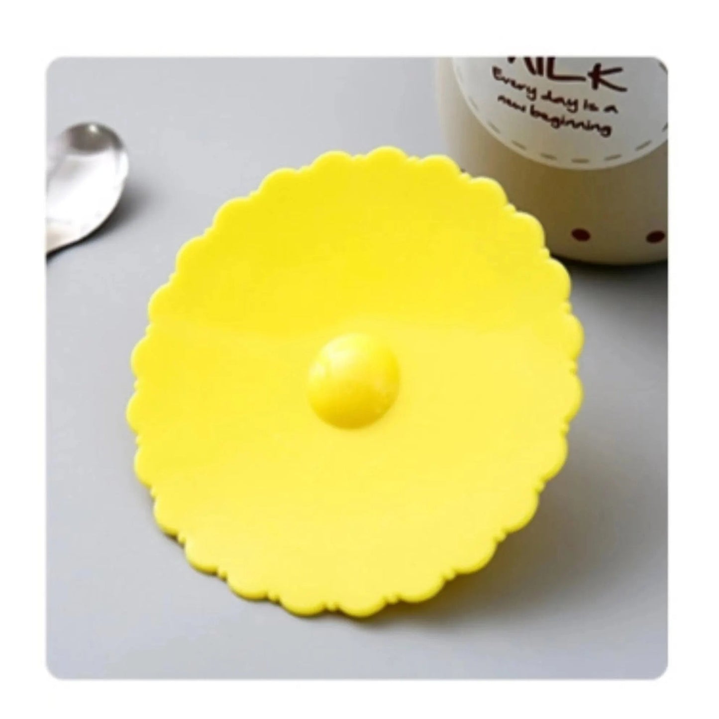 1 Pc Heat-Resistant Silicone Cup Cover