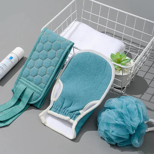 3 Pcs Bath Body Cleaning Scrubber Set