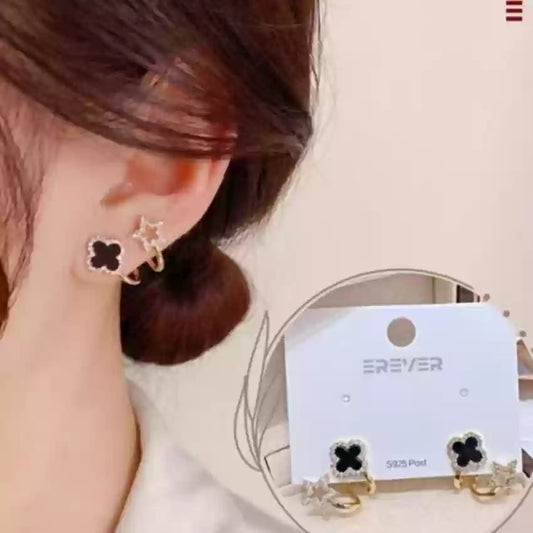 Star-Shaped Earrings