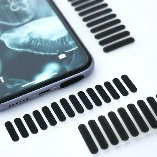 10 Pcs Anti-Dust Phone Speaker Mesh Stickers