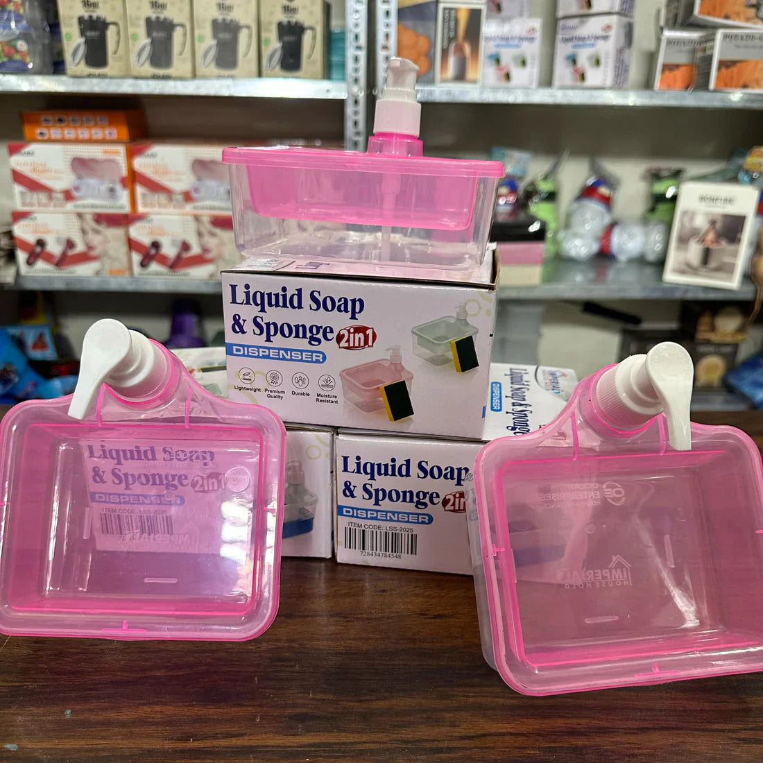 Square Stream Soap Dispenser
