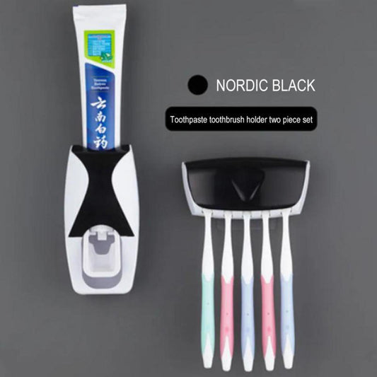 Toothpaste Push Black Dispenser