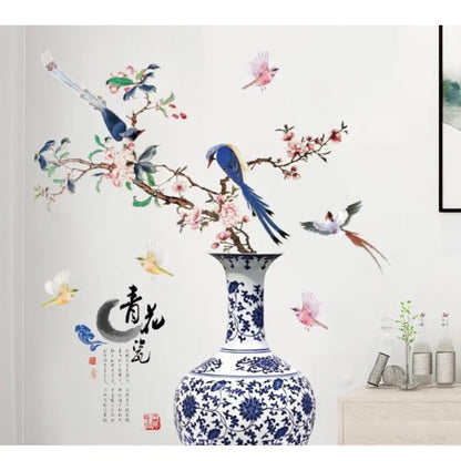 Stylish 3D Flower Wall Sticker