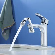 Rotatable Universal Faucet for Enhanced Flexibility.