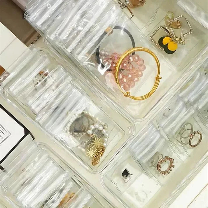 5 Pcs Self Sealing Jewelry Storage Pouches