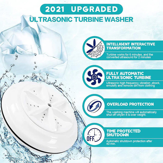 Personal Mini Ultrasonic Cleaner