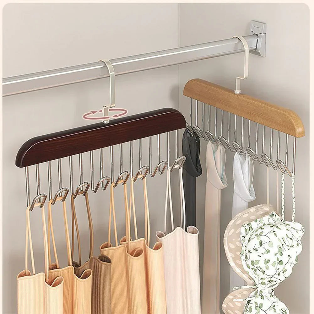 Wooden Multi-Hook Hanger (1 PC)