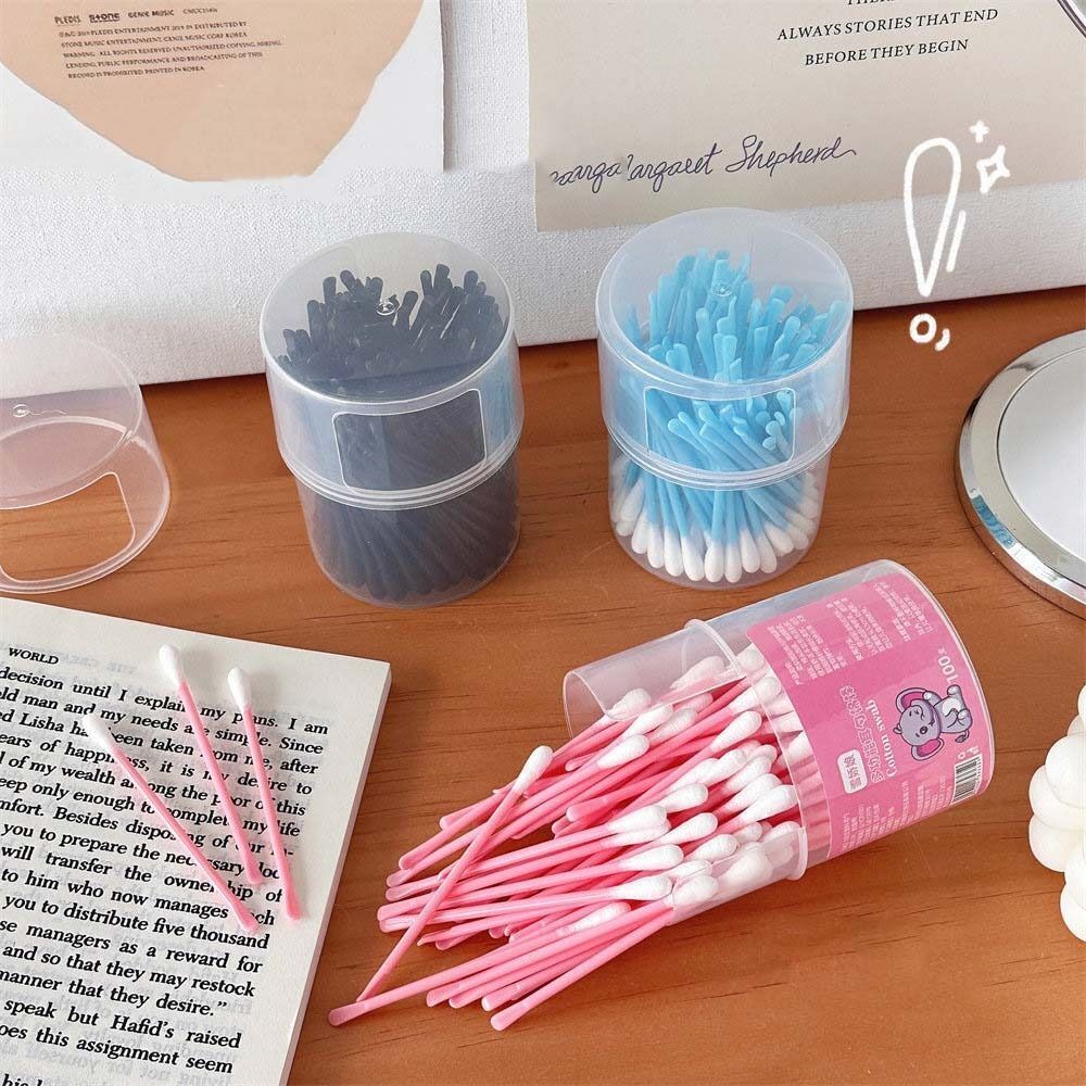 100Pcs Single Head Cotton Buds