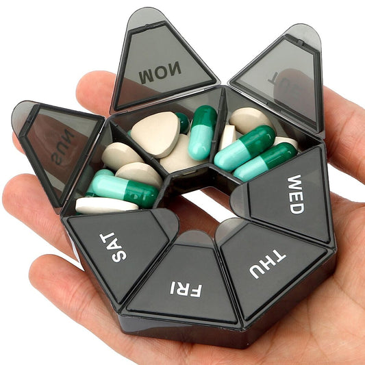 7-Section Medicine Organizer
