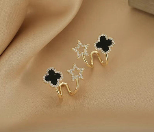 Star-Shaped Earrings